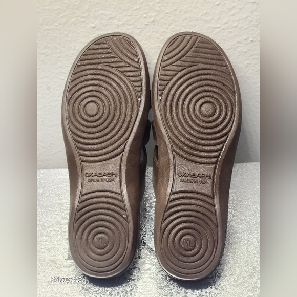 OKABASHI Brown Women's Sandals Size M -L - Picture 3 of 6
